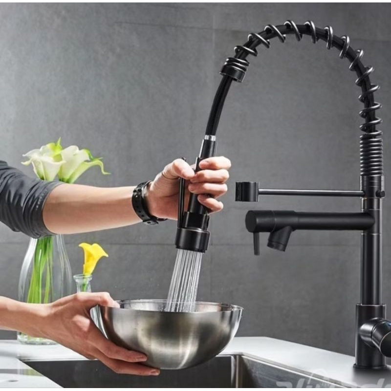 Torneira Cozinha Gourmet Monocomando Com Spray Extensor