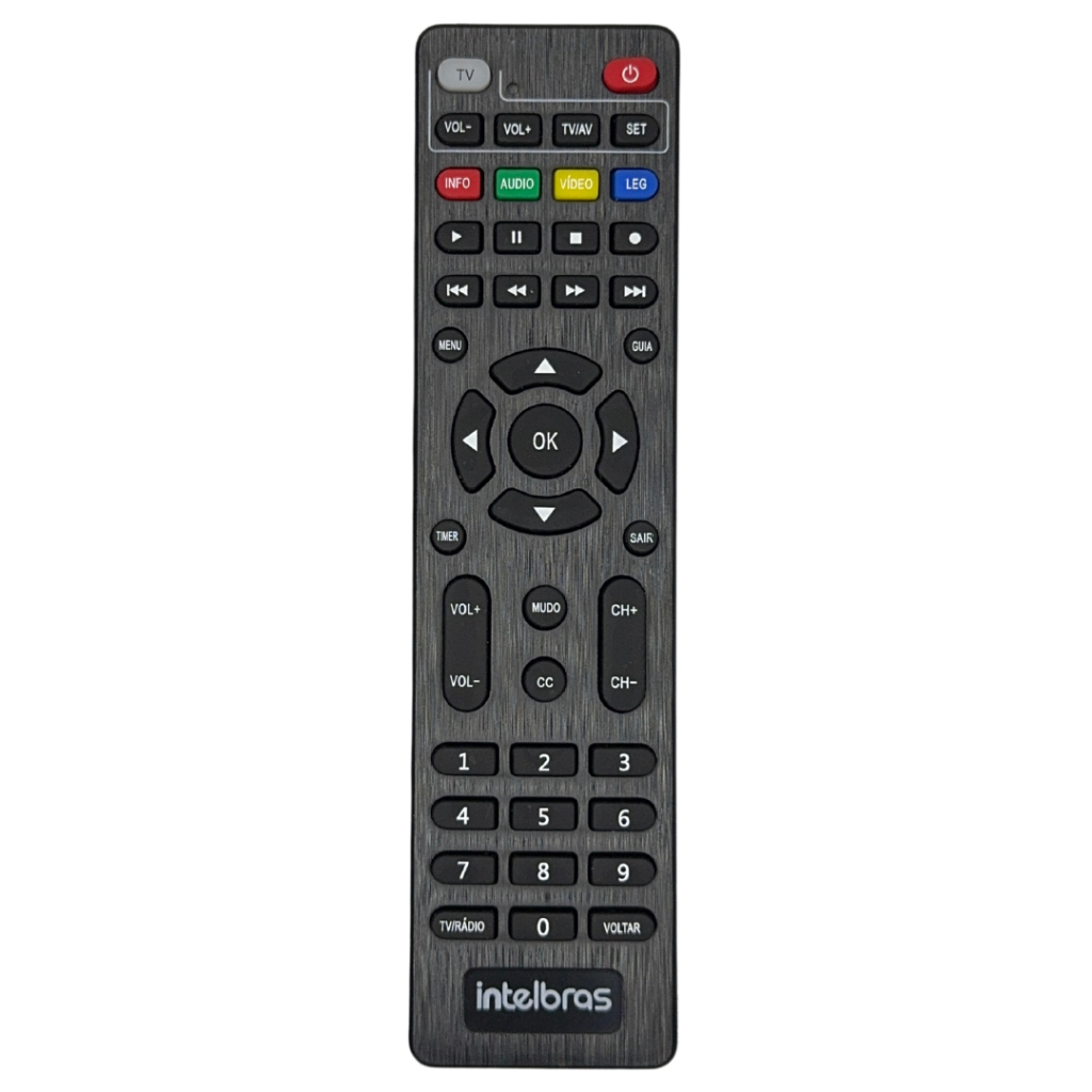 Controle Remoto para Conversor Digital Intelbras RDS 800 / RDS 840 ...