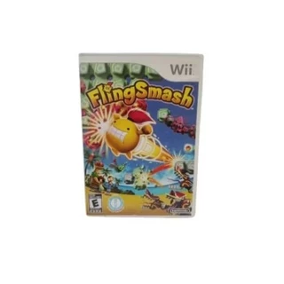 JOGO DE NINTENDO WII - NWII - FLING SMASH (USADO).