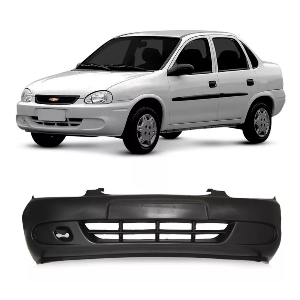 Parachoque Dianteiro Corsa Classic 2008 2009 2010 Liso | Shopee Brasil