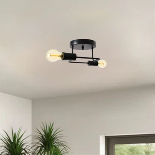 Pendente Luminaria Plafon e arandela Marrakesh 2 lampadas de Alumínio vários ambientes