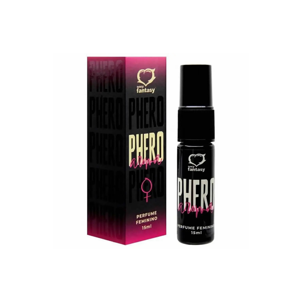 Perfume Phero Feromônio Feminino 15ml Sexy Fantasy Sedução e Atração ...