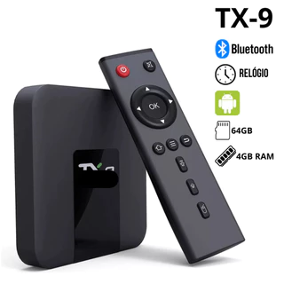 Conversor TV para Smart Box TV 4k Android Wifi Bluetooth Original