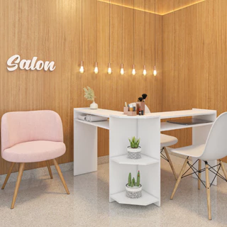 Mesa Manicure L Para Salao Cabelereiro Beleza Super Oferta Nail Designer