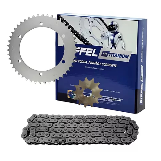 ☆946　AR・CHR　100枚まとめ Kit Relação Riffel Xtz 250 Tenere Lander C/Ret 428 Aço 1045