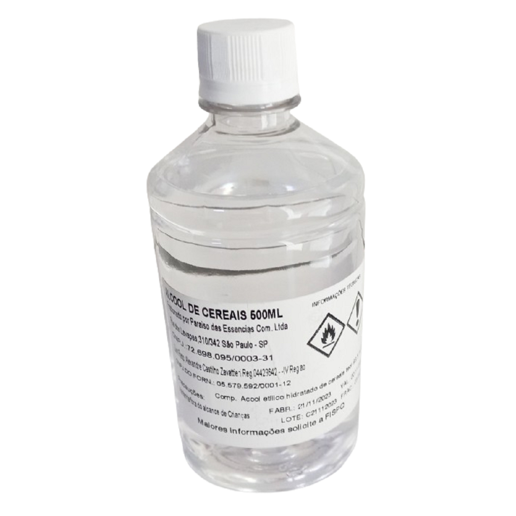 Álcool De Cereais 500ml Perfume, Essências | Shopee Brasil