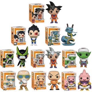 Bonecos Funko Pop Dragon Ball Z - Goku Vegeta Majin Boo