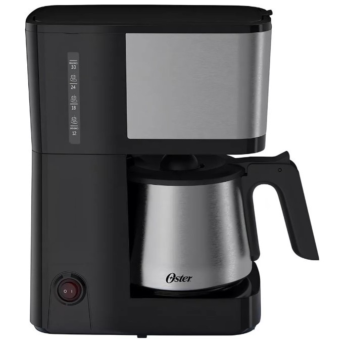 Cafeteira Eletrica Oster Jarra Inox 127v 220v 1,2L 750W 32 X