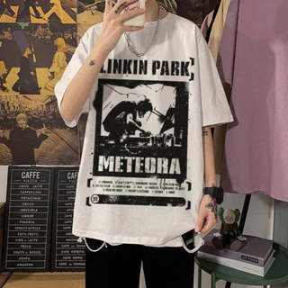 Camiseta Branca Linkin Park Chester Bennington Show Meteora