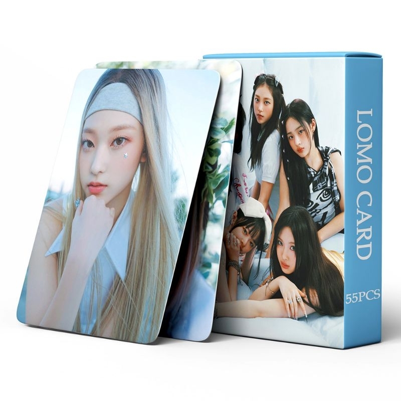 Photocard K-pop com 55 Cards - BTS Black Pink Twice Got7 Stray