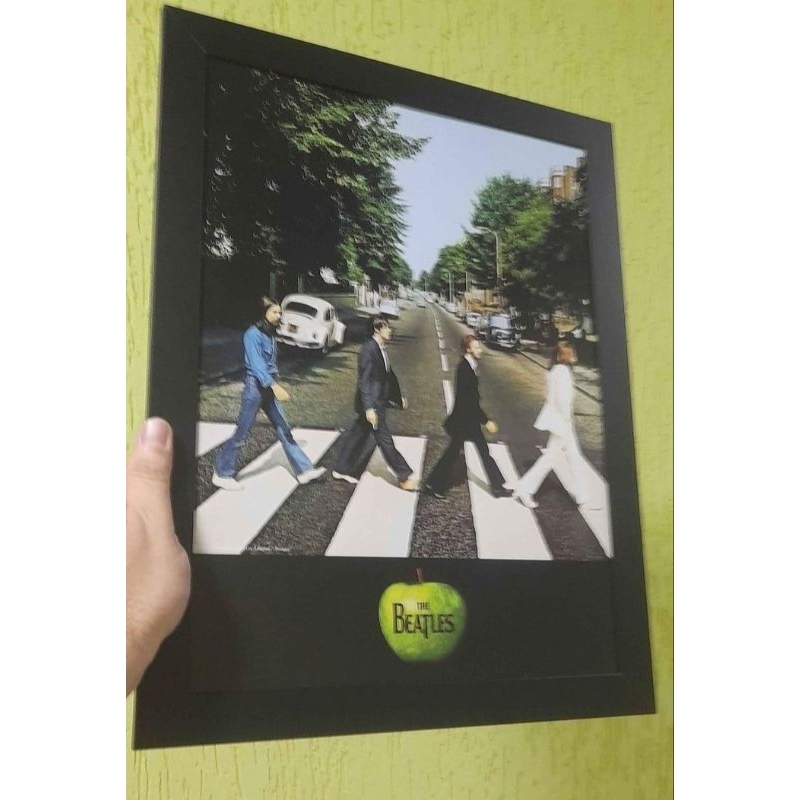 Quadro Capa de Disco The Beatles Abbey Road | Shopee Brasil