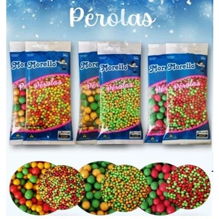 Pérolas de Açúcar Natalina - Morello