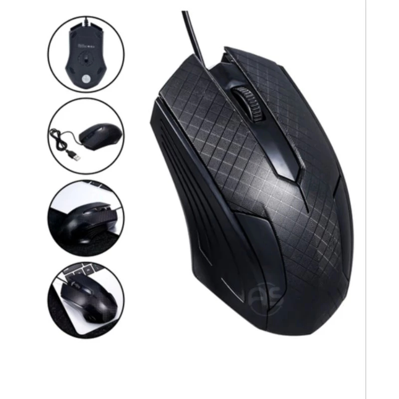 Mouse com Fio Inova 1.2M - Mouse Óptico Ergonômico Modelo MOU-20057 ...