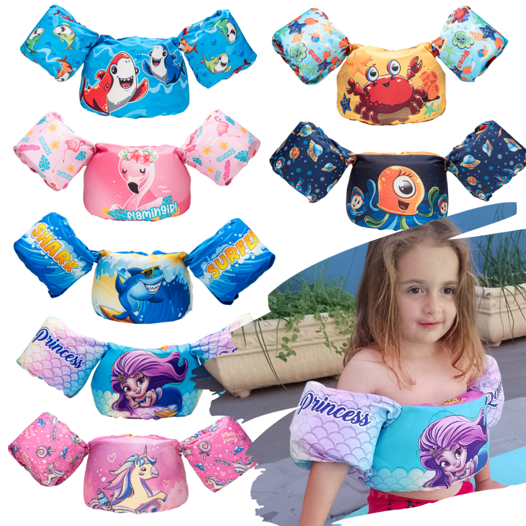 Boia Colete Flutuador Standart Salva Vidas AcquaFun Não Fura Espuma