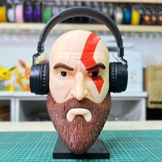 SUPORTE HEADSET FONE DE OUVIDO GOD OF WAR KRATOS