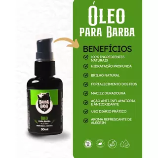 KIT Balm Hidratante 300ml + Óleo Alecrim Barba de Urso