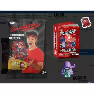 Coleção gogos Enaldinho Elo Monsters Books - Flow Pack
