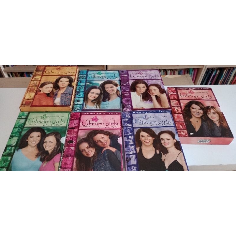 GILMORE GIRLS - SÉRIE COMPLETA - 7 TEMPORADAS - 42 DISCOS DVDS