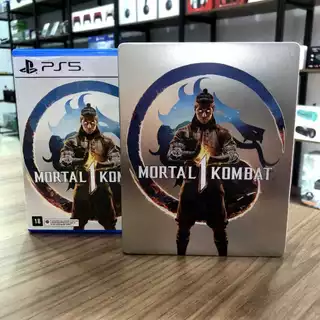 Jogo Mortal Kombat 1 Steel Case Edition Completo Ps5 Físico