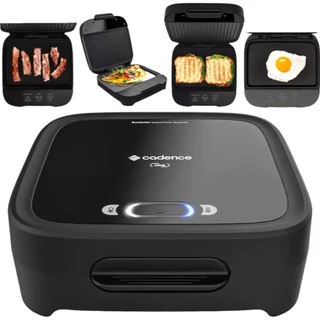 Sanduicheira San400 Click Grill Cadence Misteira 3 EM 1 Hamburguer 127v ou 220v