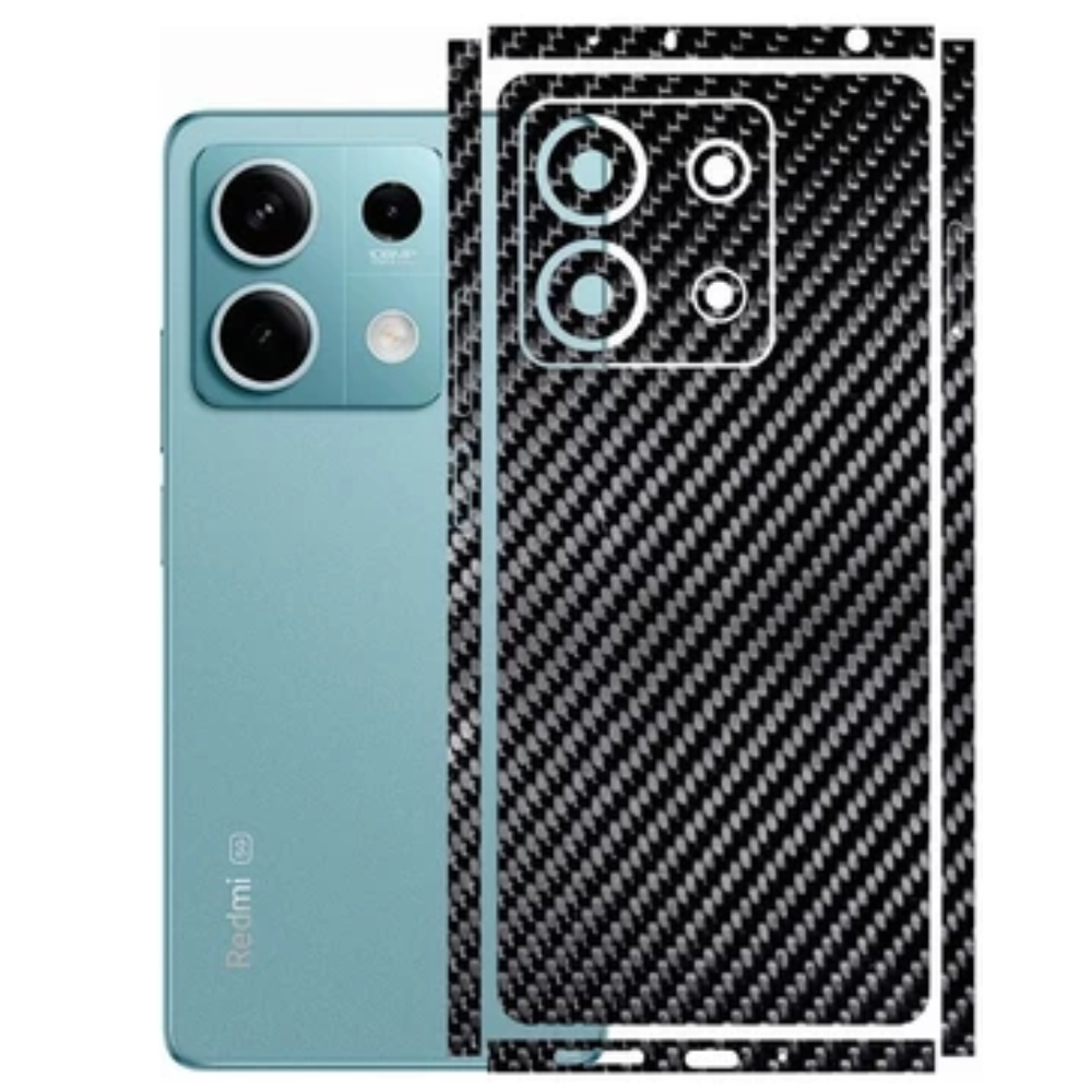 Apgo Skin Posteriore In Tessuto Bianco Per Xiaomi Redmi Note 13 Pro 5G – Pellicola Protettiva Antigraffio Con Accessori Per Applicazione