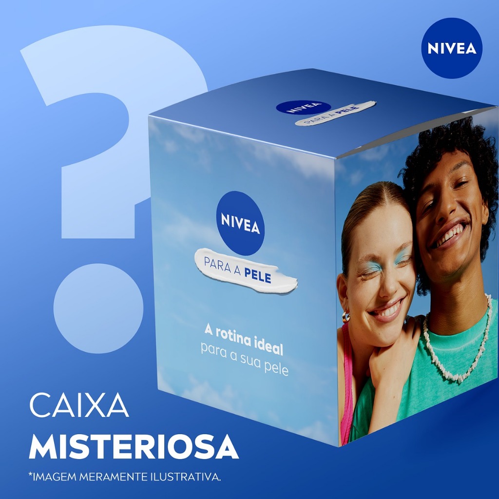 Caixa surpresa NIVEA - OUTUBRO com brinde
