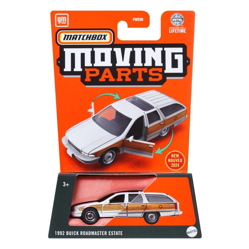 Miniatura de Metal Matchbox Moving Parts 2024 - 1/64 - Mattel