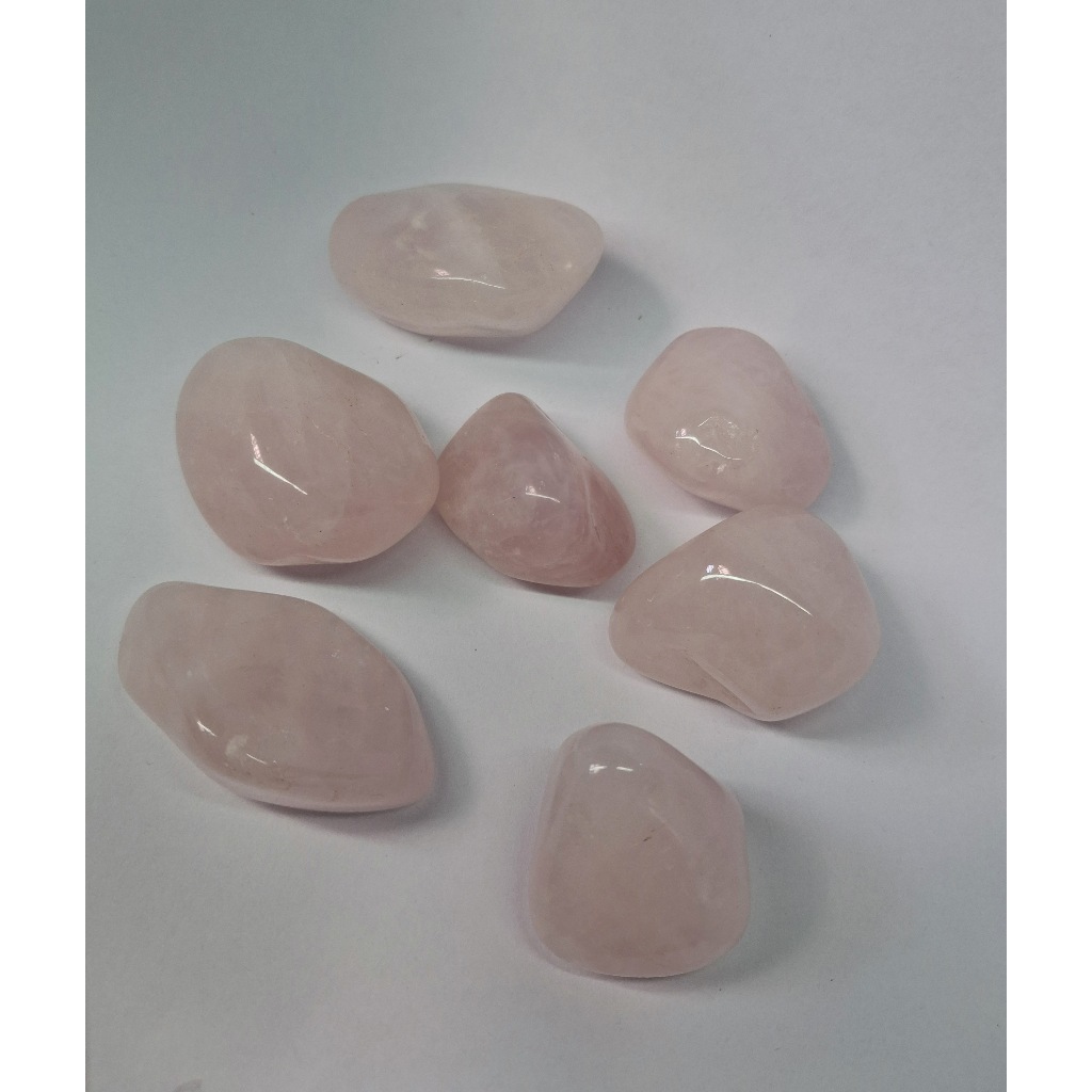 Quartzo Rosa Pedra Natural Rolada | Shopee Brasil