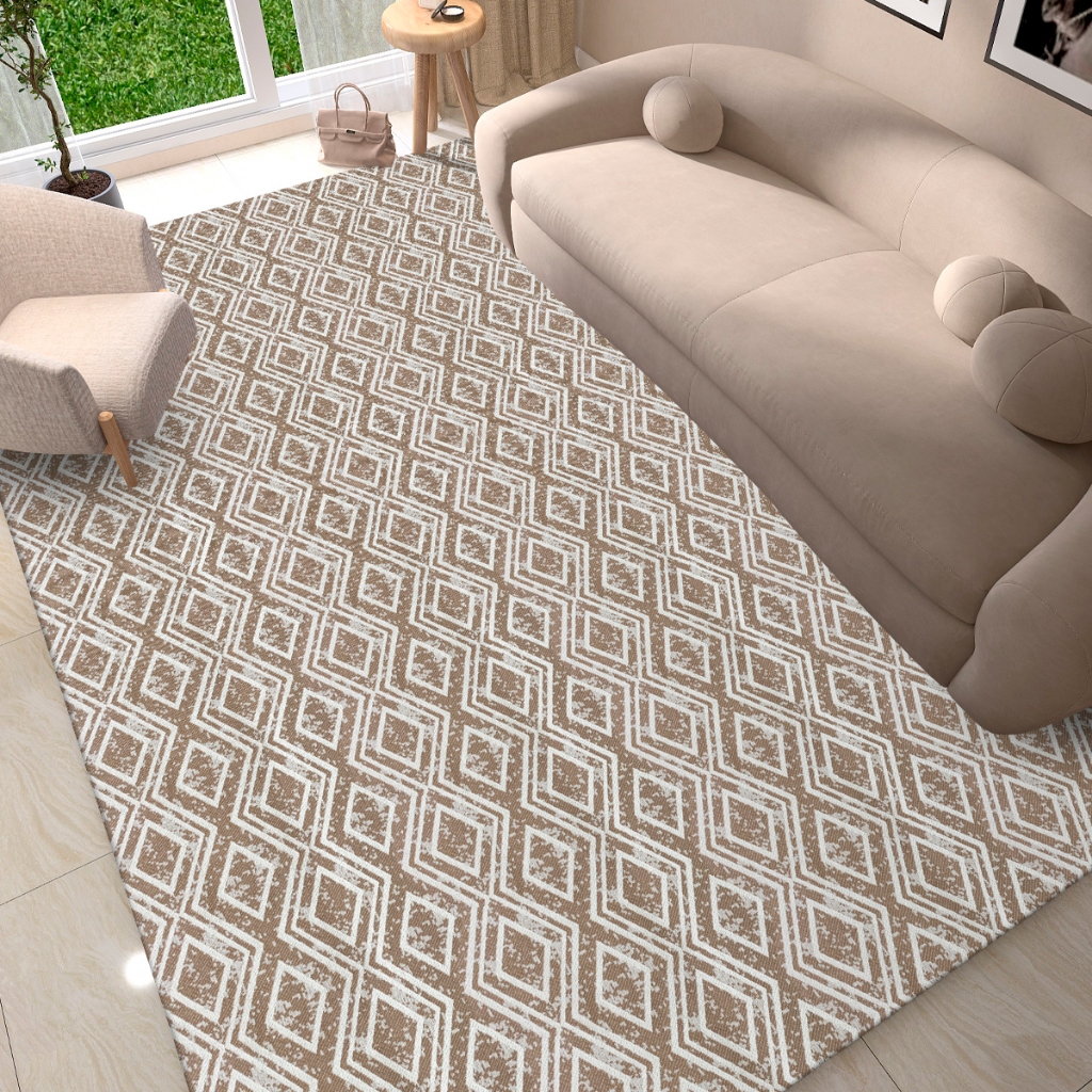 Tapete 100% Algodão Premium Para Sala e Quarto. | Shopee Brasil