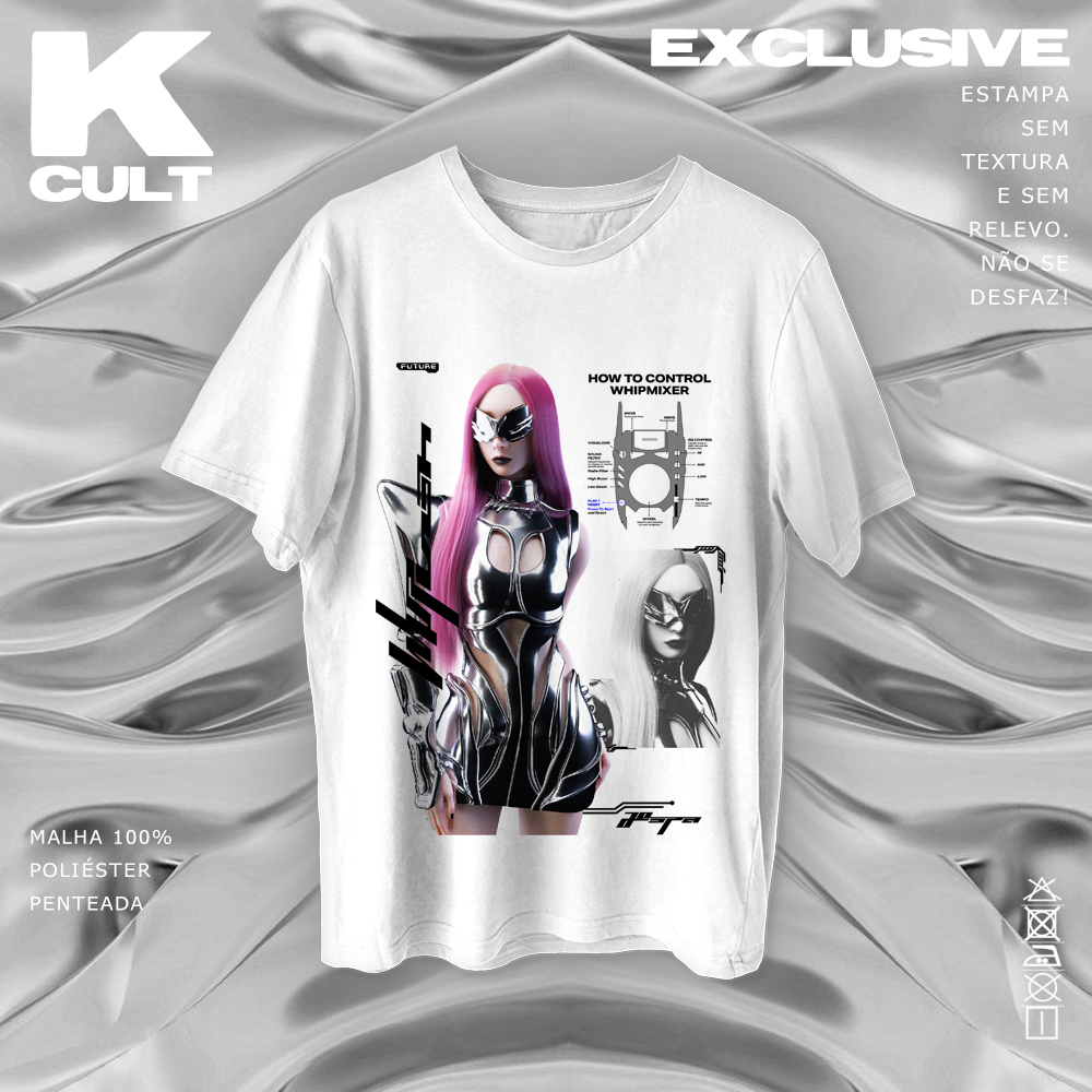 Camiseta Unissex 'WHIPLASH' ae-aespa Cyber Futuristic Aesthetic