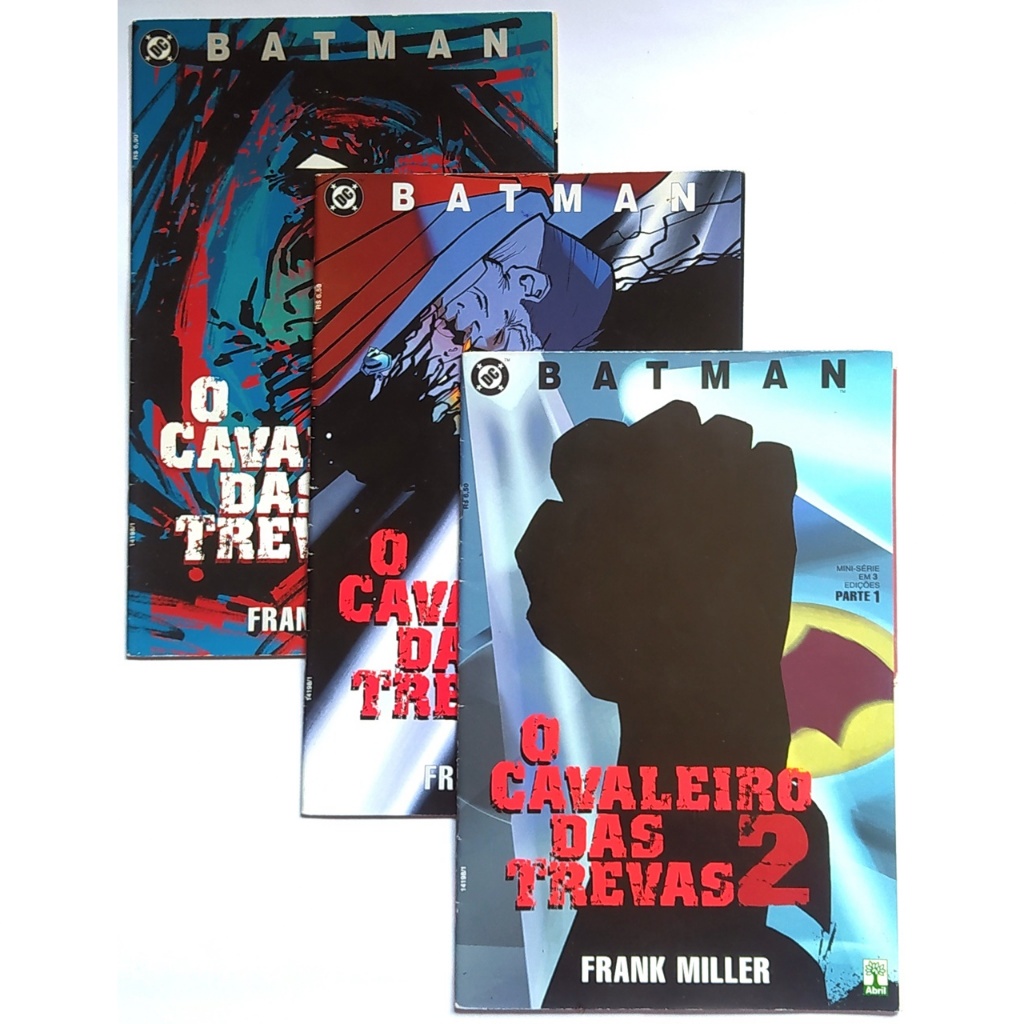 Batman - O Cavaleiro Das Trevas 2 - Frank Miller - Minissérie Completa ...