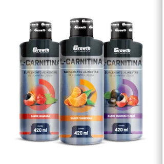 L-Carnitina Líquida 420ml - Growth Suplementos