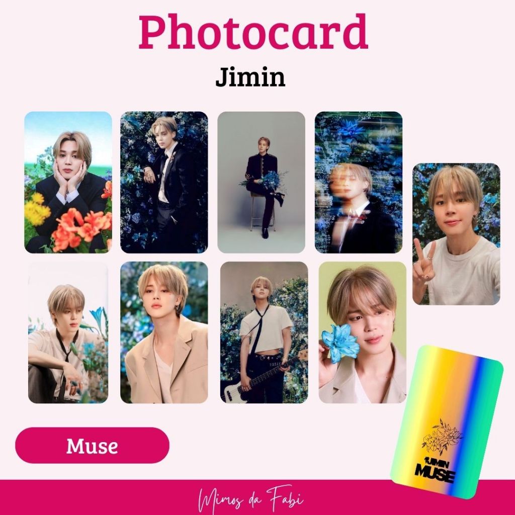 Photocards Jimin - K-pop Idol | Shopee Brasil