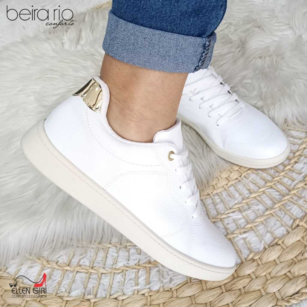 Tênis Feminino Casual Beira Rio Sola Alta Shopee Brasil