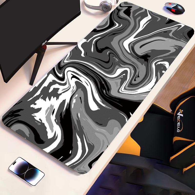 Mouse Pad Gamer Speed 90x40cm Antiderrapante Emborrachado com Precisão e Borda Costurada