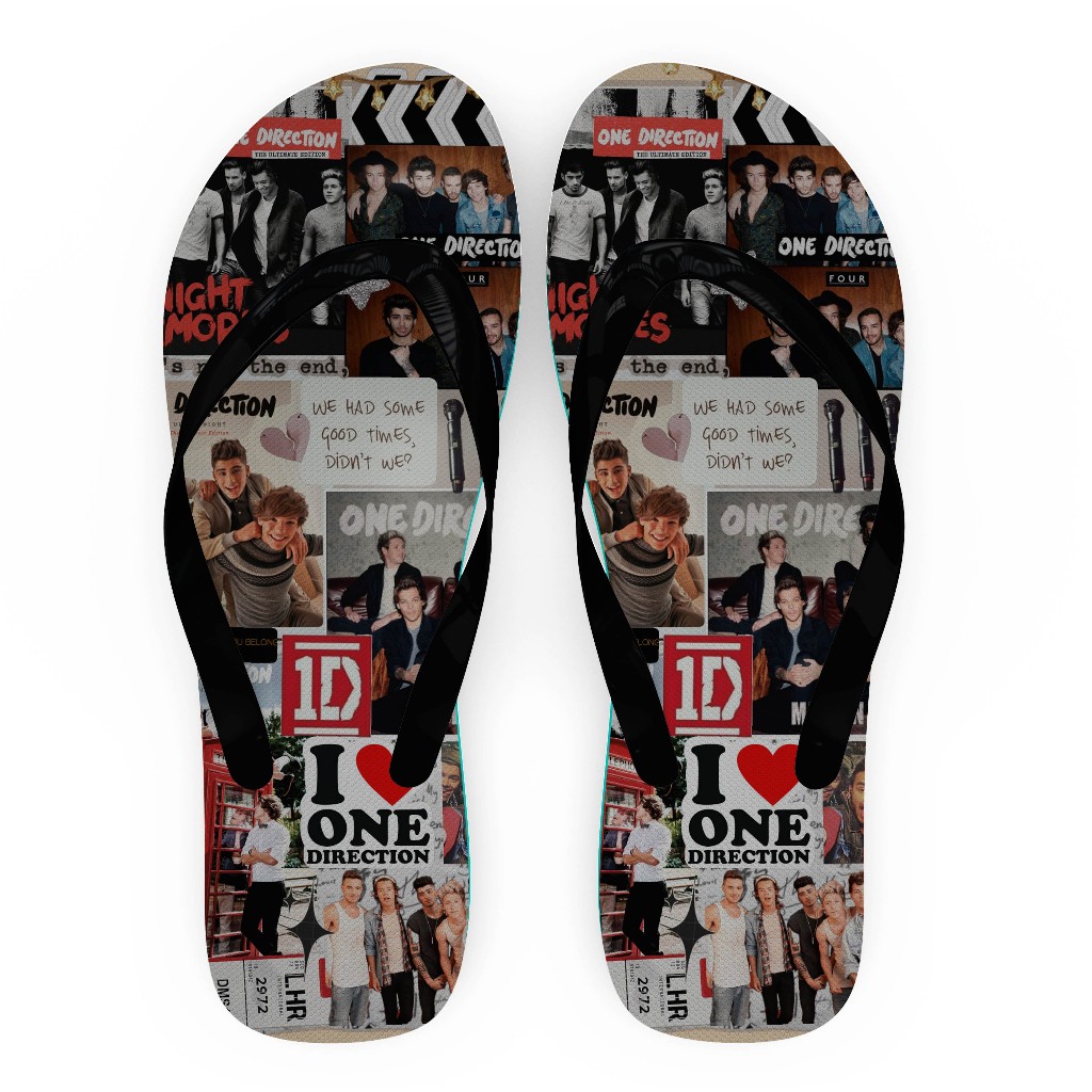 Chinelo One Direction Presente Personalizado - 25005 | Shopee Brasil