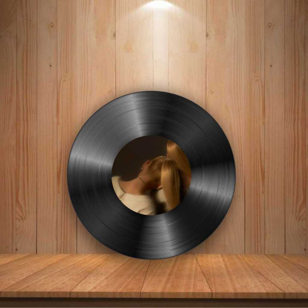 Quadro Decorativo Disco Vinil Ariana Grande Eternal Sunshine | Shopee ...