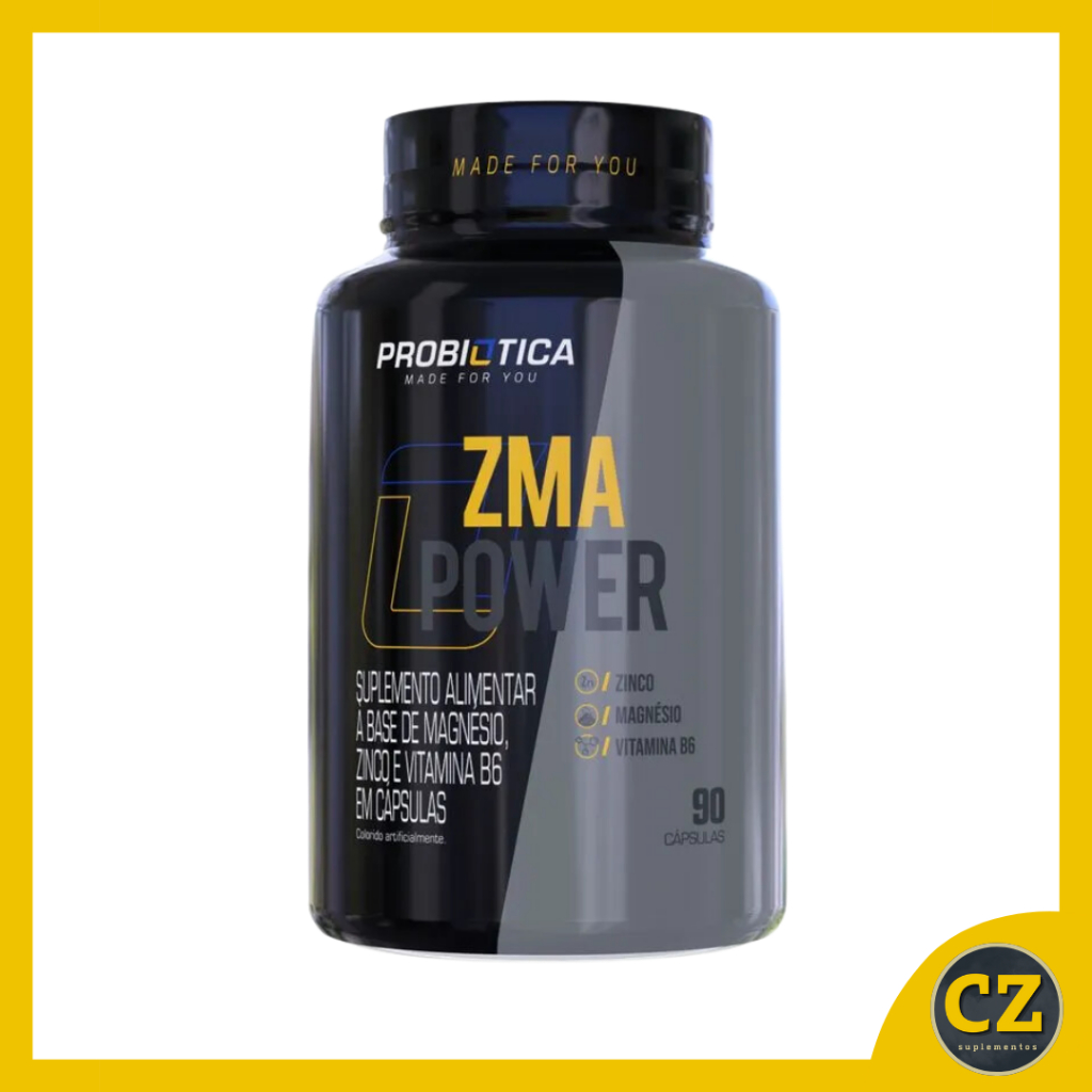 ZMA (90 Cápsulas) - Probiotica