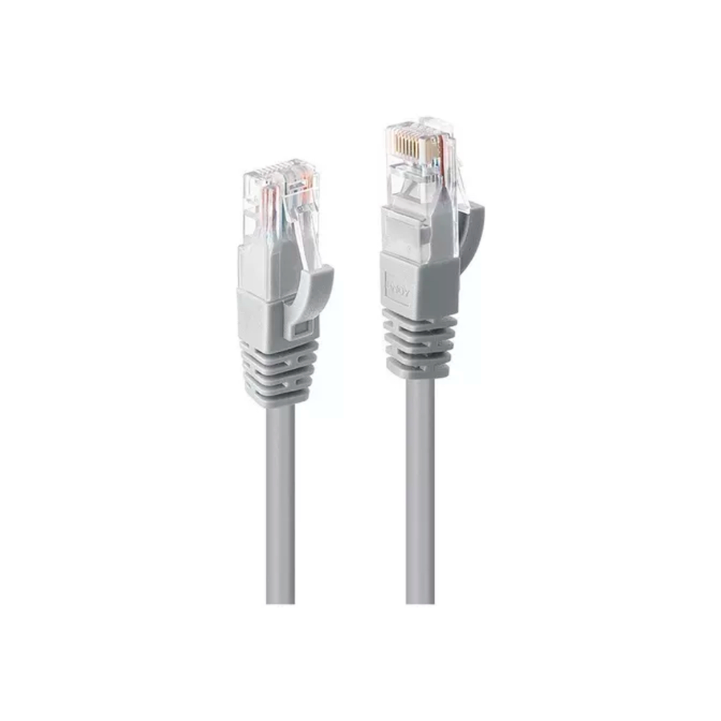 Cabo De Rede Cftv Patch Cord Cat6 2m Cinza Le311 Shopee Brasil