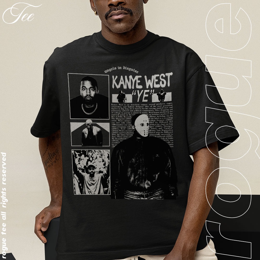 Camiseta Basica e OVERSIZED Kanye West Ye Vultures Angels In