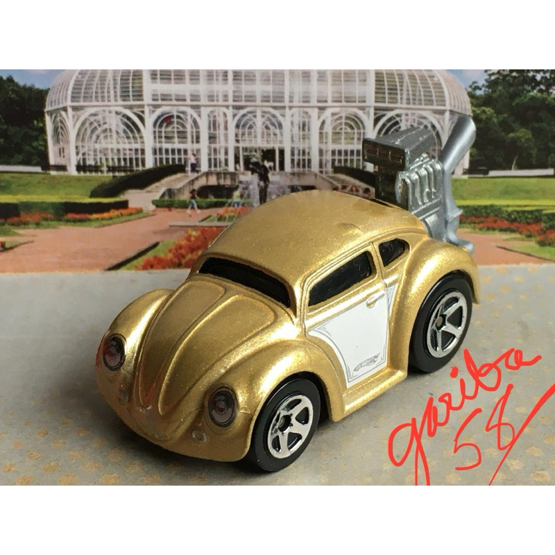 HOT WHEELS VOLKSWAGEN BEETLE (‘TOONED) 2010 NEW MODELS PQ DET GARIBA58