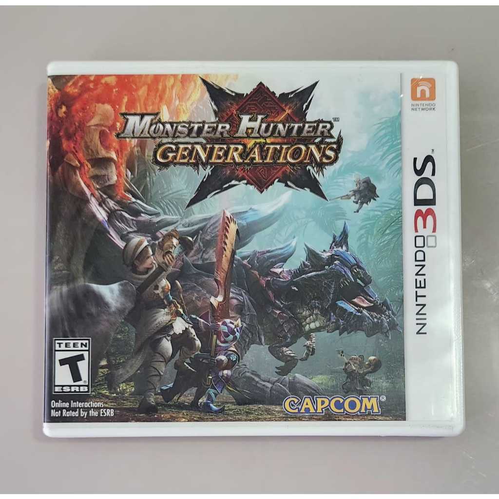 Monster Hunter Generations (mídia Física) Nintendo 3ds Shopee Brasil