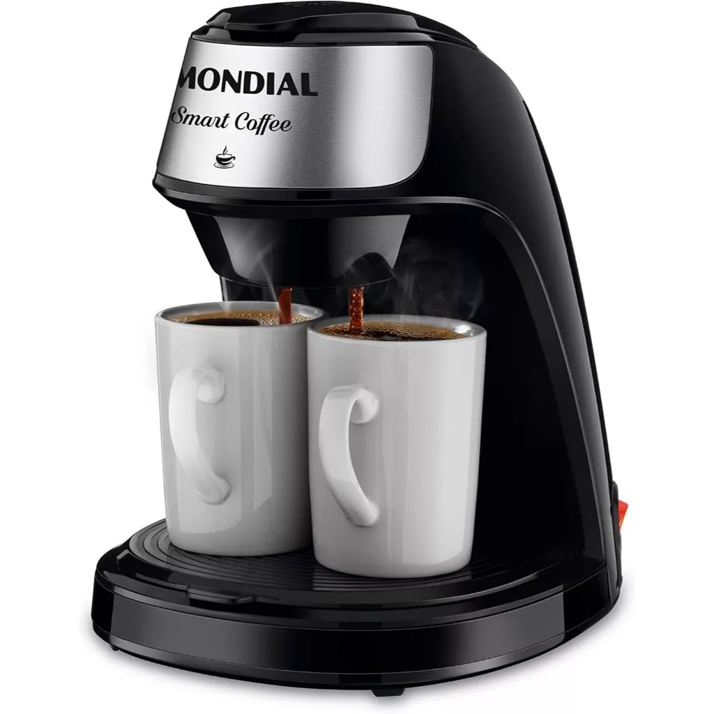 Cafeteira 2 Xícaras Smart Coffee Mondial C-42-2X-BI Inox