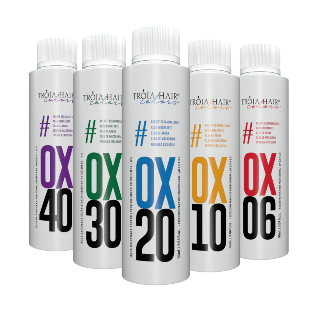 Ox Emulsão Reveladora 90ml - Tróia Hair (escolha) | Shopee Brasil