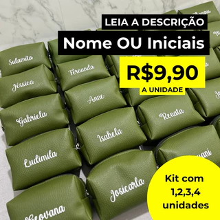 Necessaire personalizada Mini Box Necessaire Box lembrancinha casamento aniversário madrinhas