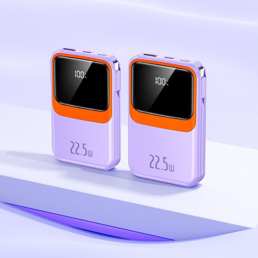 Carregador portátil de banco de potência 10000mah 22,5w carregamento super rápido com função magnética-MA0102