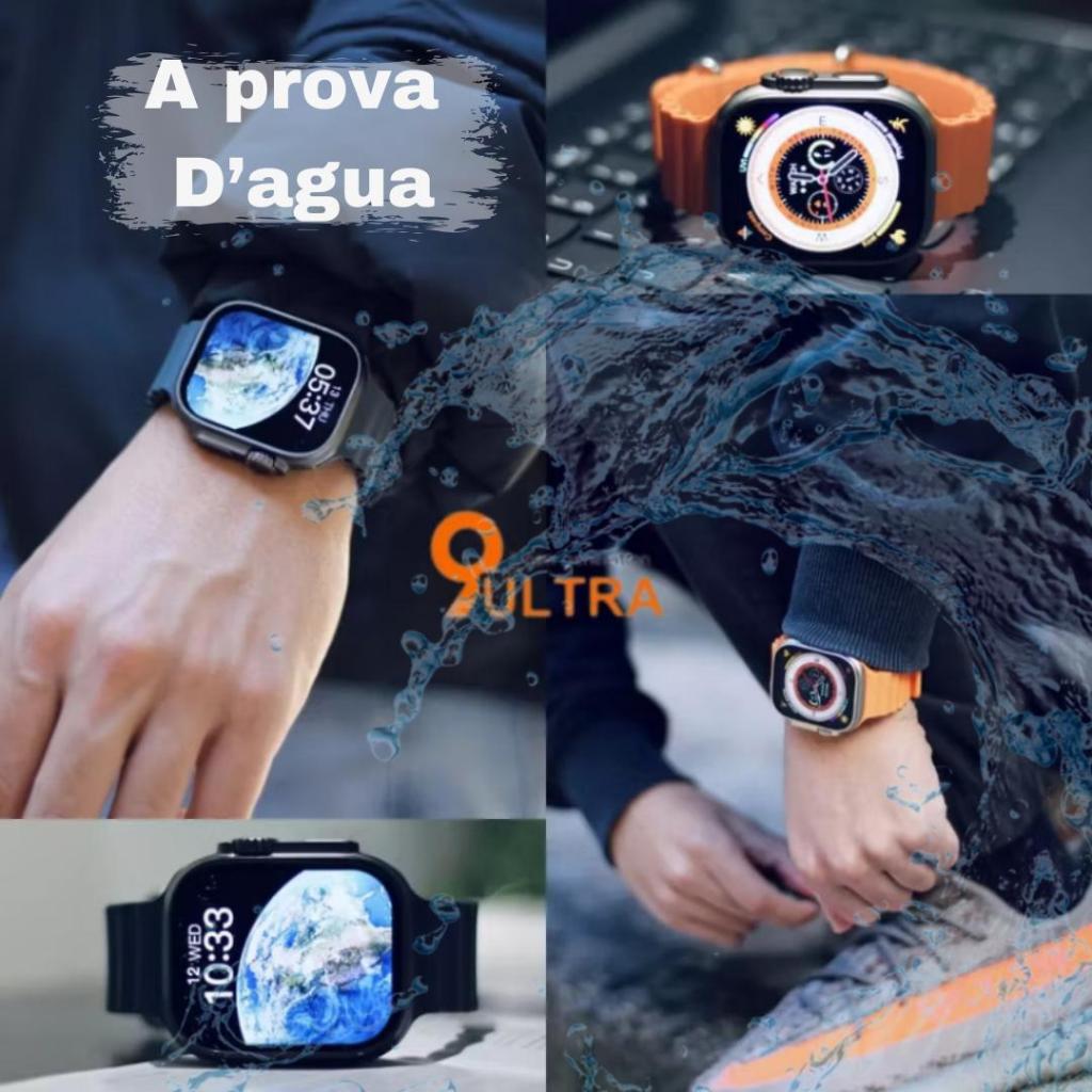Smartwatch a prova D'água relógio LT4 BW9 ULTRA | Shopee Brasil