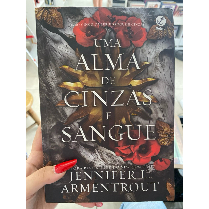 uma alma de cinzas e sangue autor Jennifer l. Armentrout | Shopee Brasil
