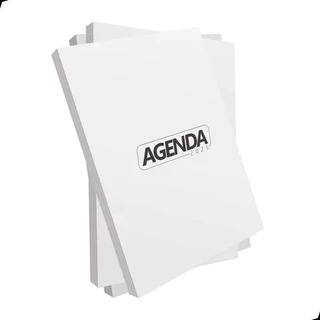 Kit 4 Miolo de Agenda 2025 350 páginas tamanho A5 offset 75g