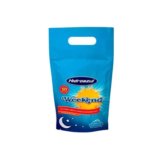 Cloro Weekend Solução Água Verde Piscina Hidroazul 2,4 kg Cloro